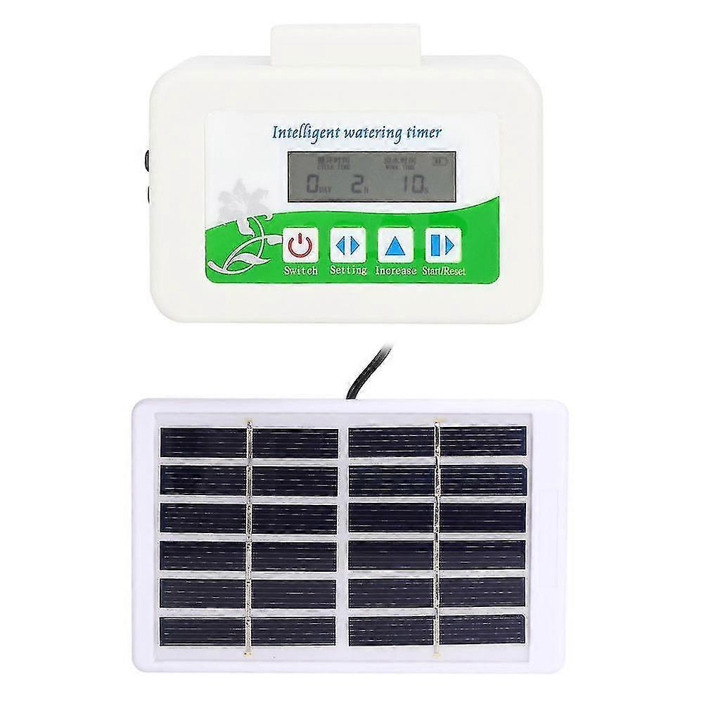 Solar Watering Timer Set Flower Plant Intelligent Drip Irrigation Kit Tool 2025