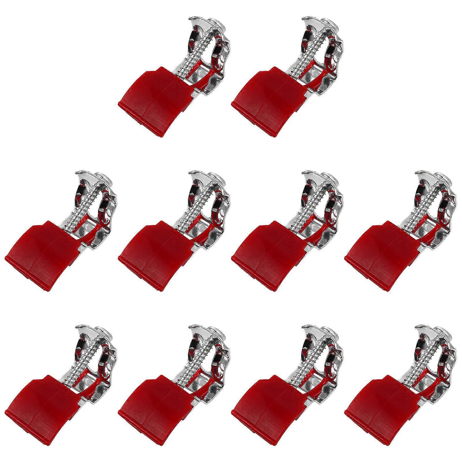 10pcs Kitchen Sink Mounting Clips Punch Free Support Clamps for Sink Fixed Installation