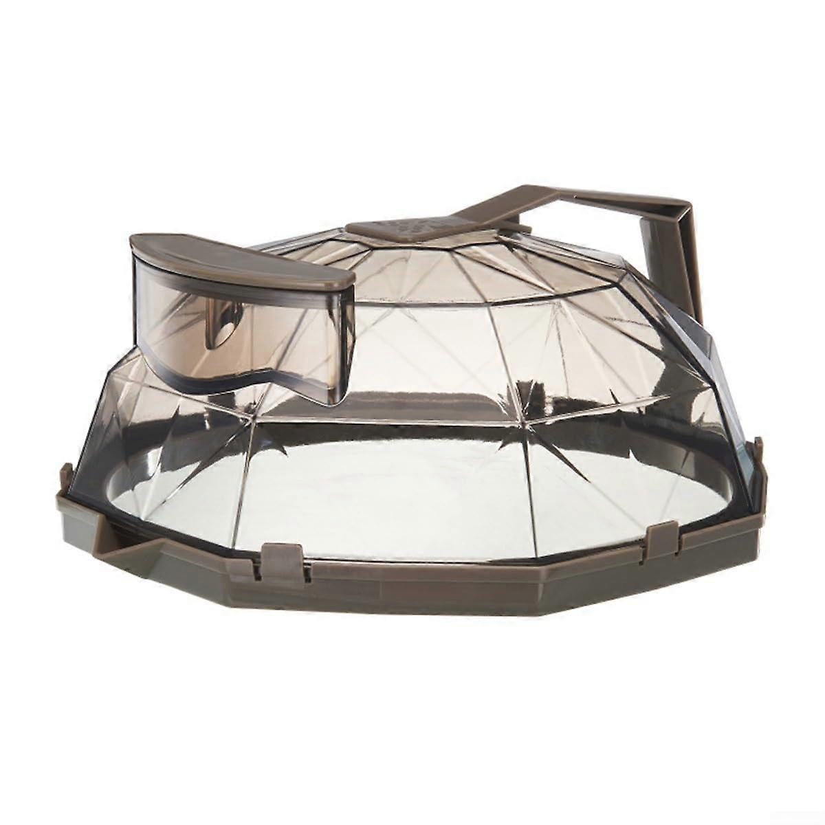 Microwave plate cover, 25.4 cm, perfect for blocking splashes while cooking (D)