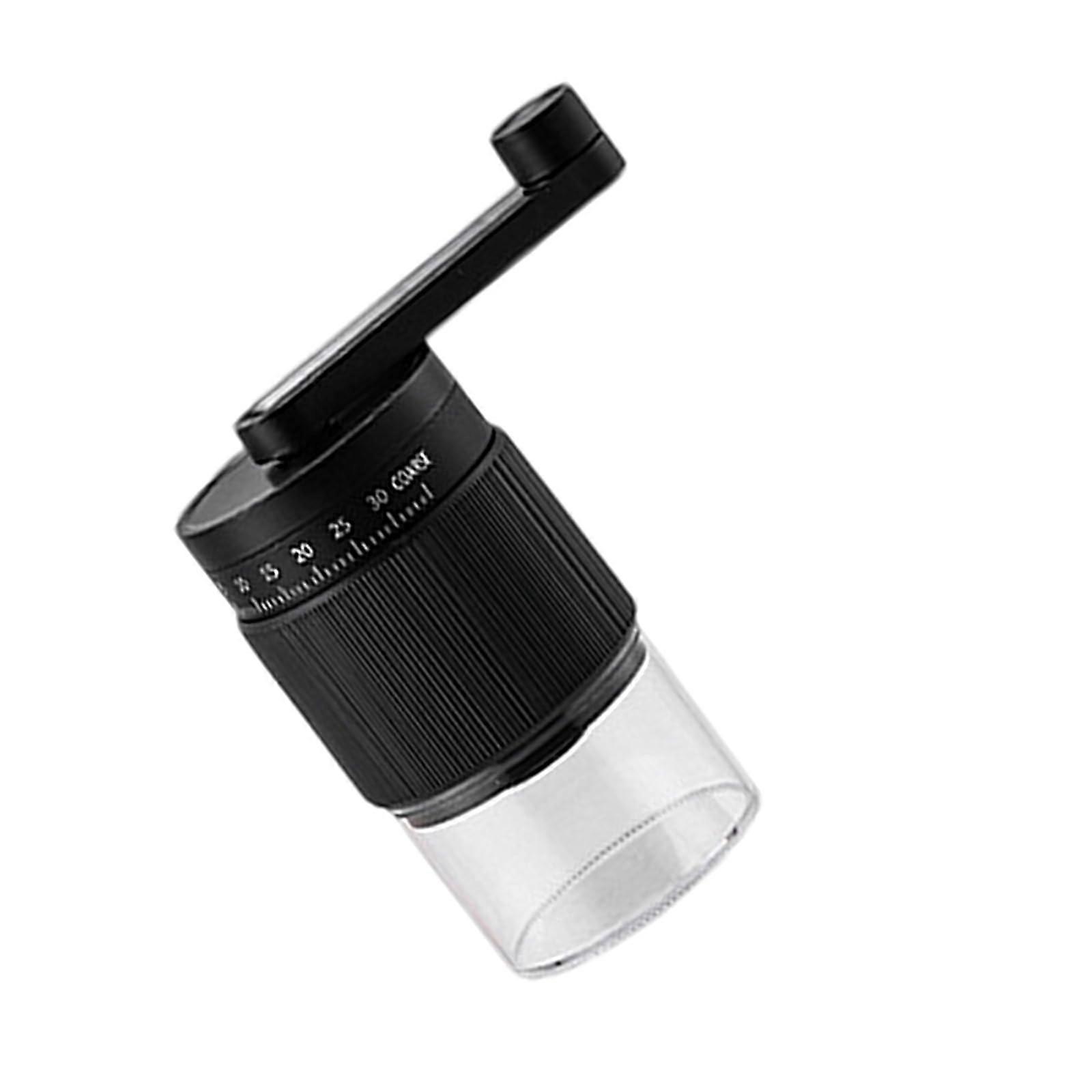 Manual Coffee Grinder - Efficient Portable Coffee Grinder with ABS Texture for Outdoor Use, Black Color C