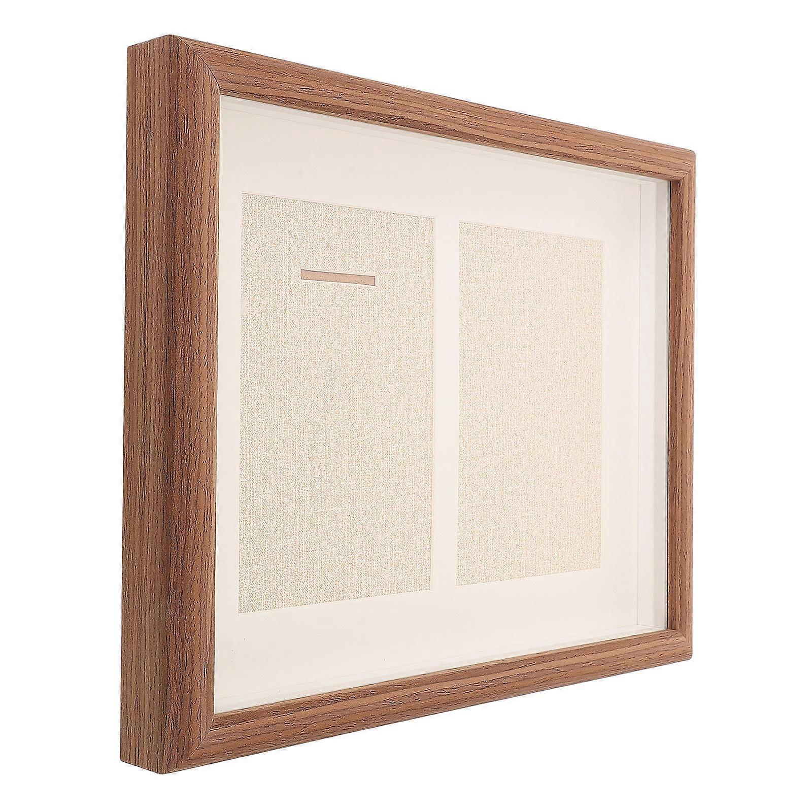 Display Shadow Box for Medals, Featuring Sturdy Wood Material Design