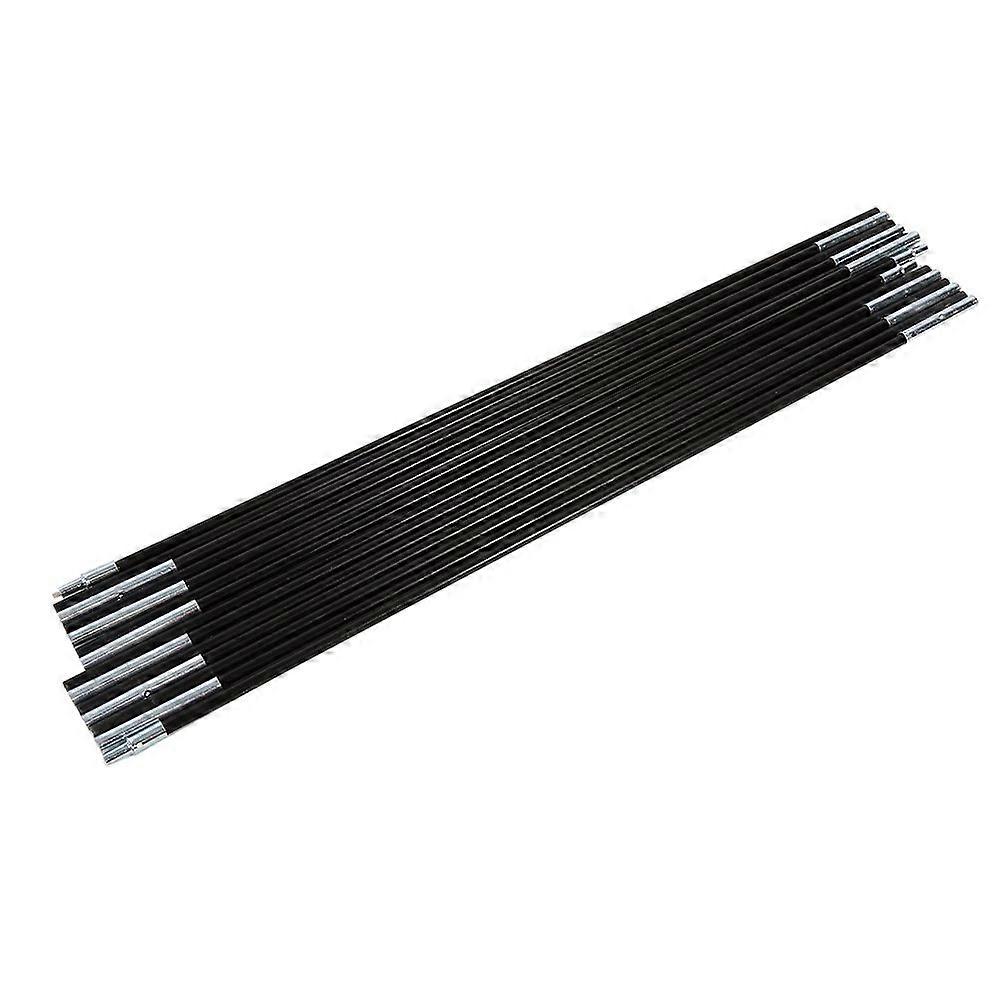 Tent Support Pole, Fibreglass Pole, MultiPiece Foldable for 2 Person Tent