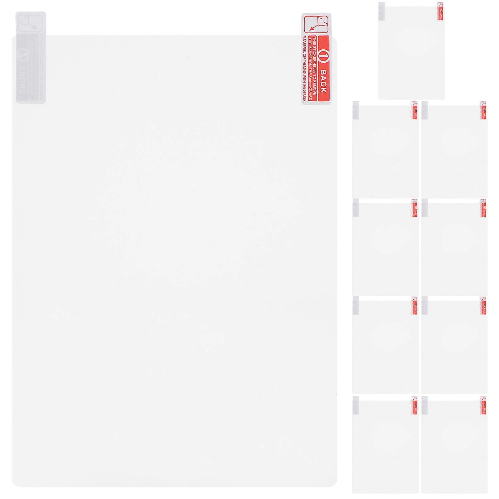 10pcs Glare Screen Protector for E Reader   PET Film, Bubble Free, Easy Application for E Book Devices