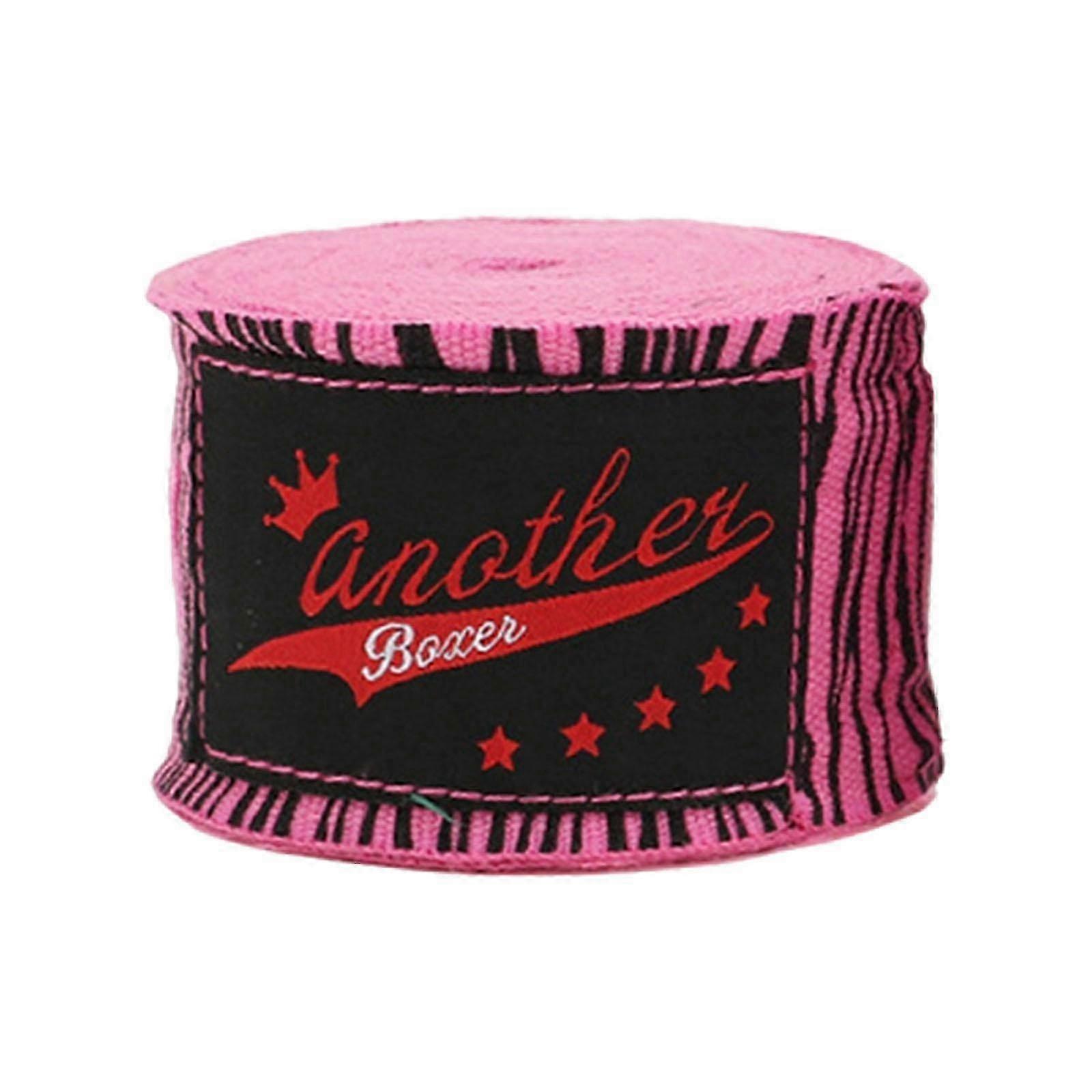 Adult Boxing Hand Wraps for Use with Inner Gloves for Competitive Fighting, MMA, Pink Color