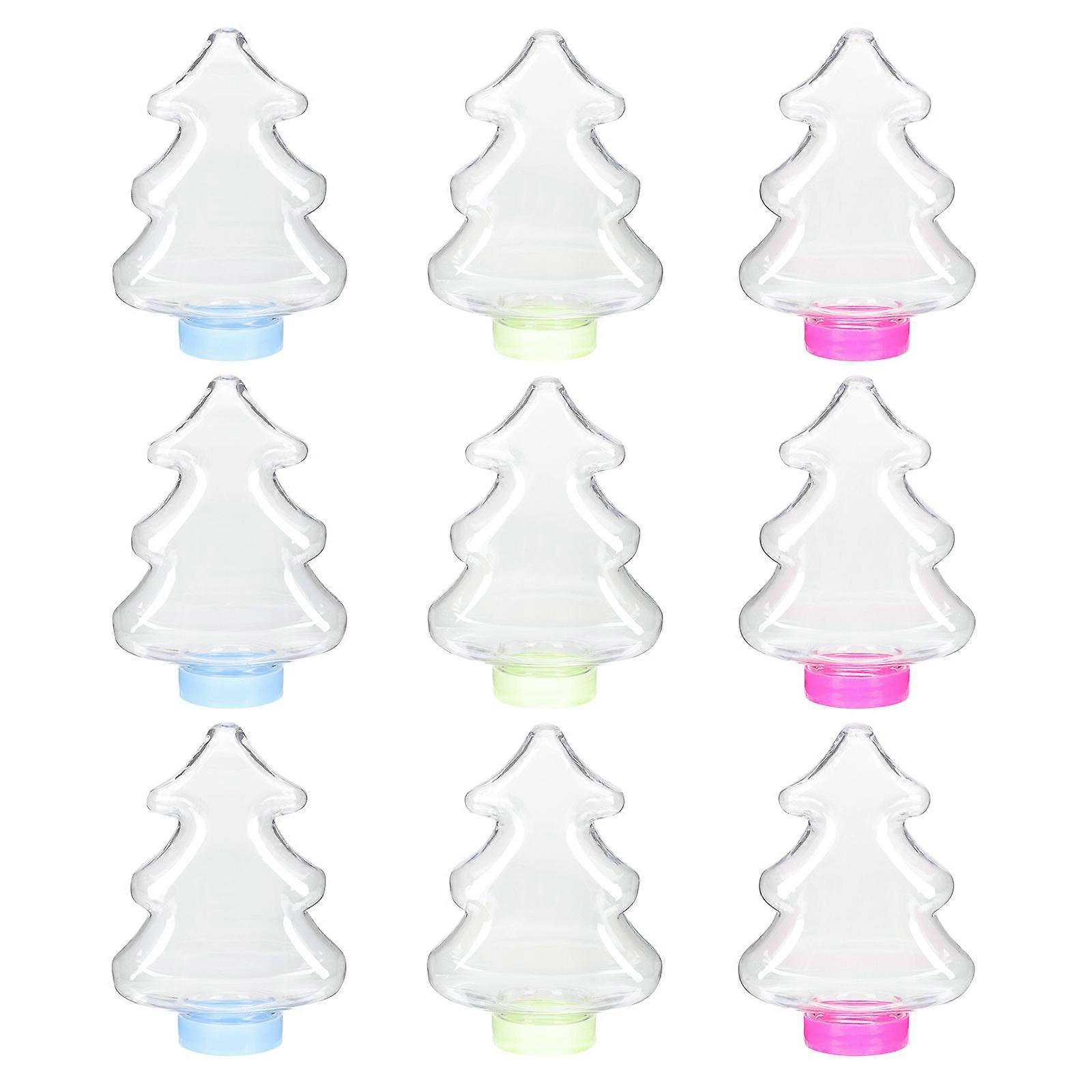 Christmas Candy Box 25Pcs Assorted Color Durable Plastic Candy Container for Storage Use