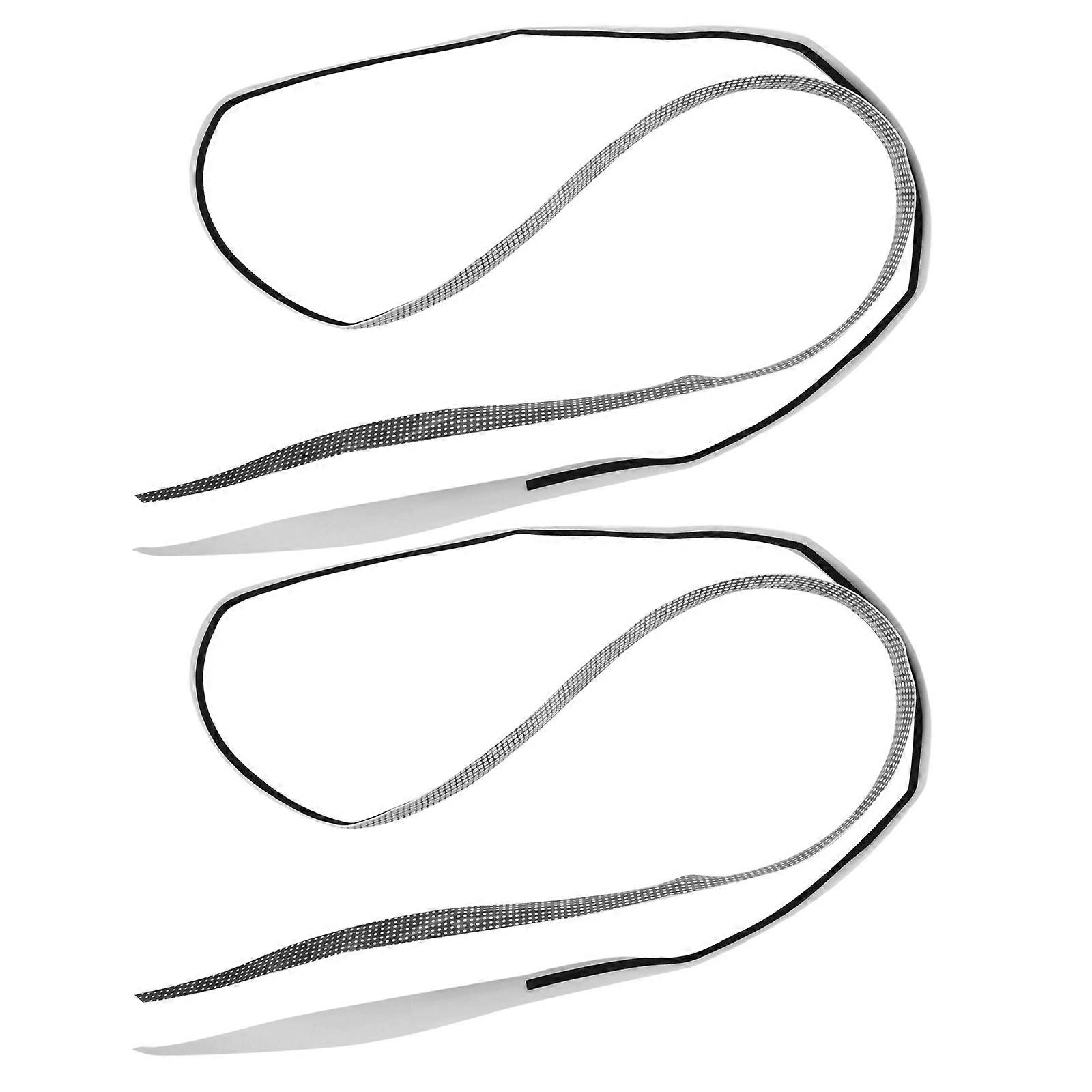 PVC Racket Sweatband Anti Skid For Racket Grips Bicycle Handlebars 2Pack