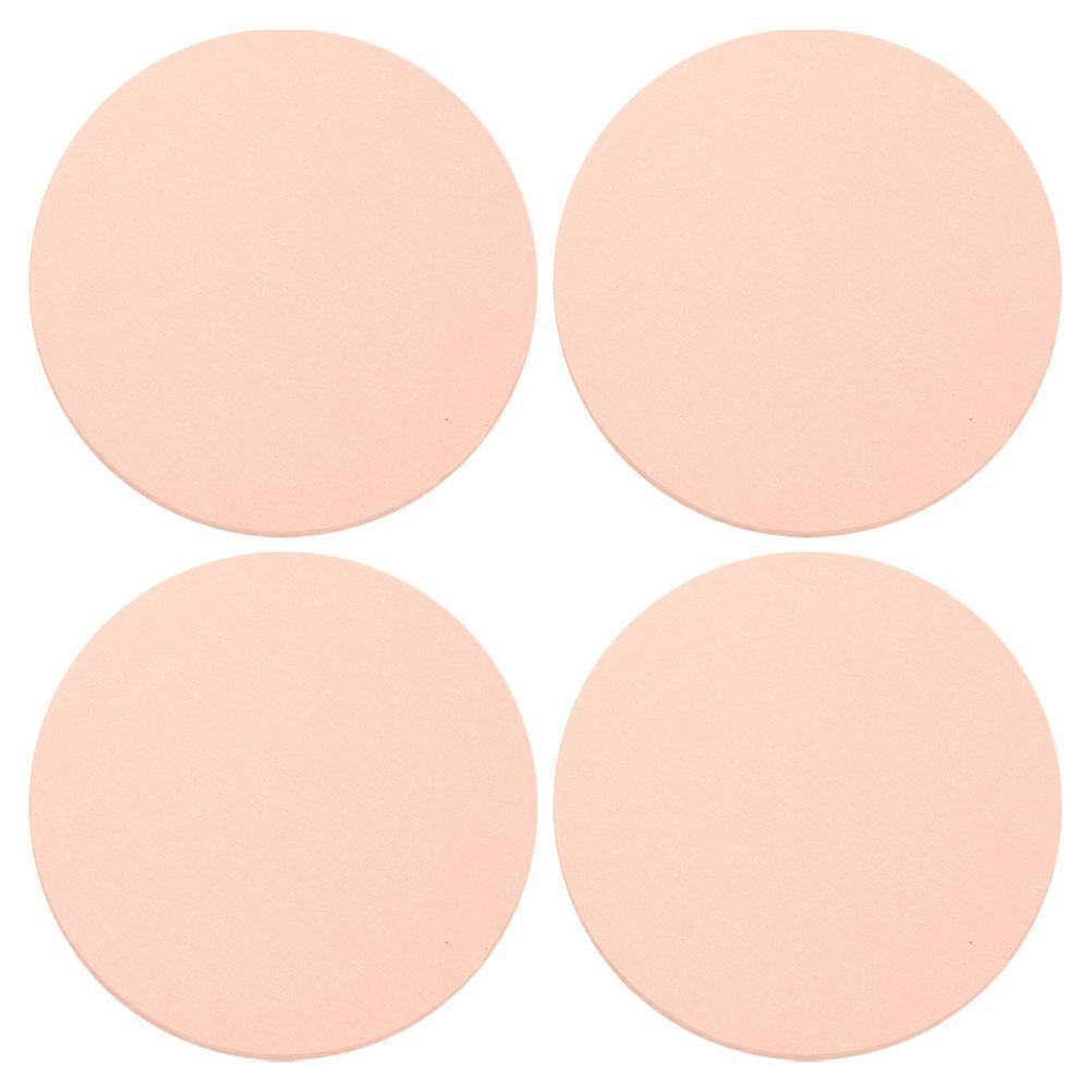 4pcs Diatom Mud Plant Pot Saucers Water Absorption Drip Trays for Flower Pot Bases to Prevent Water Leakage and Keep Floors Clean