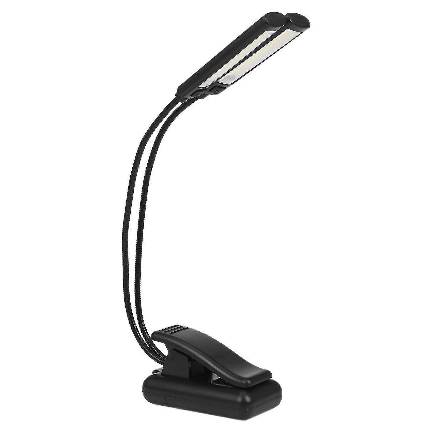 Music Stand Light Clip On LED Lamp - No Flicker, Fully Adjustable, 6 Levels of Brightness - Also fo