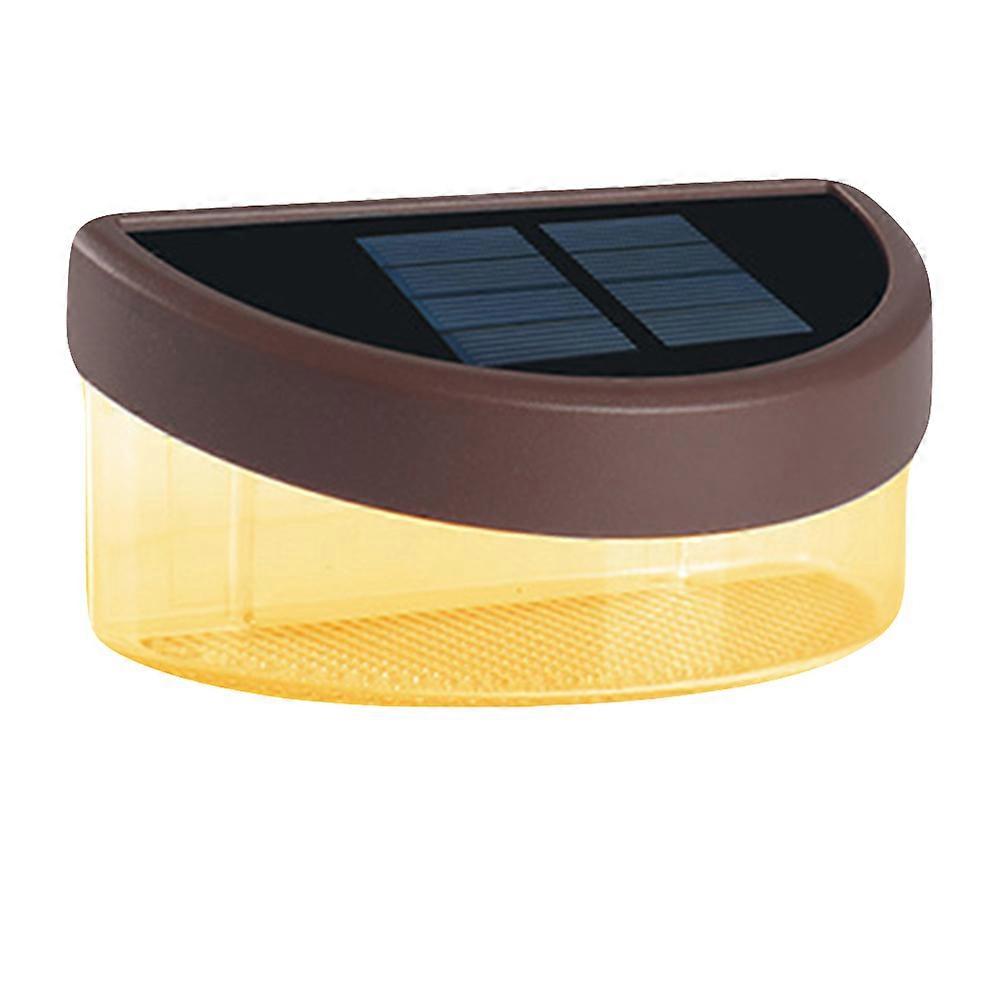 Solar Fence Lights Solar Powered Energy Saving Environmental Protection For Patio Pair