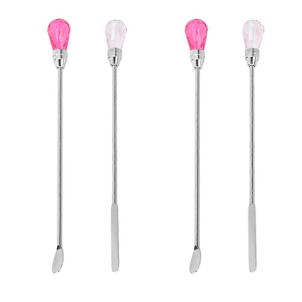 Wax Stirring Sticks Sealing Wax Tools Diy Crafting Creative Design Silver 10.00X1.00X1.00 Cm Melting Aid 1 Set