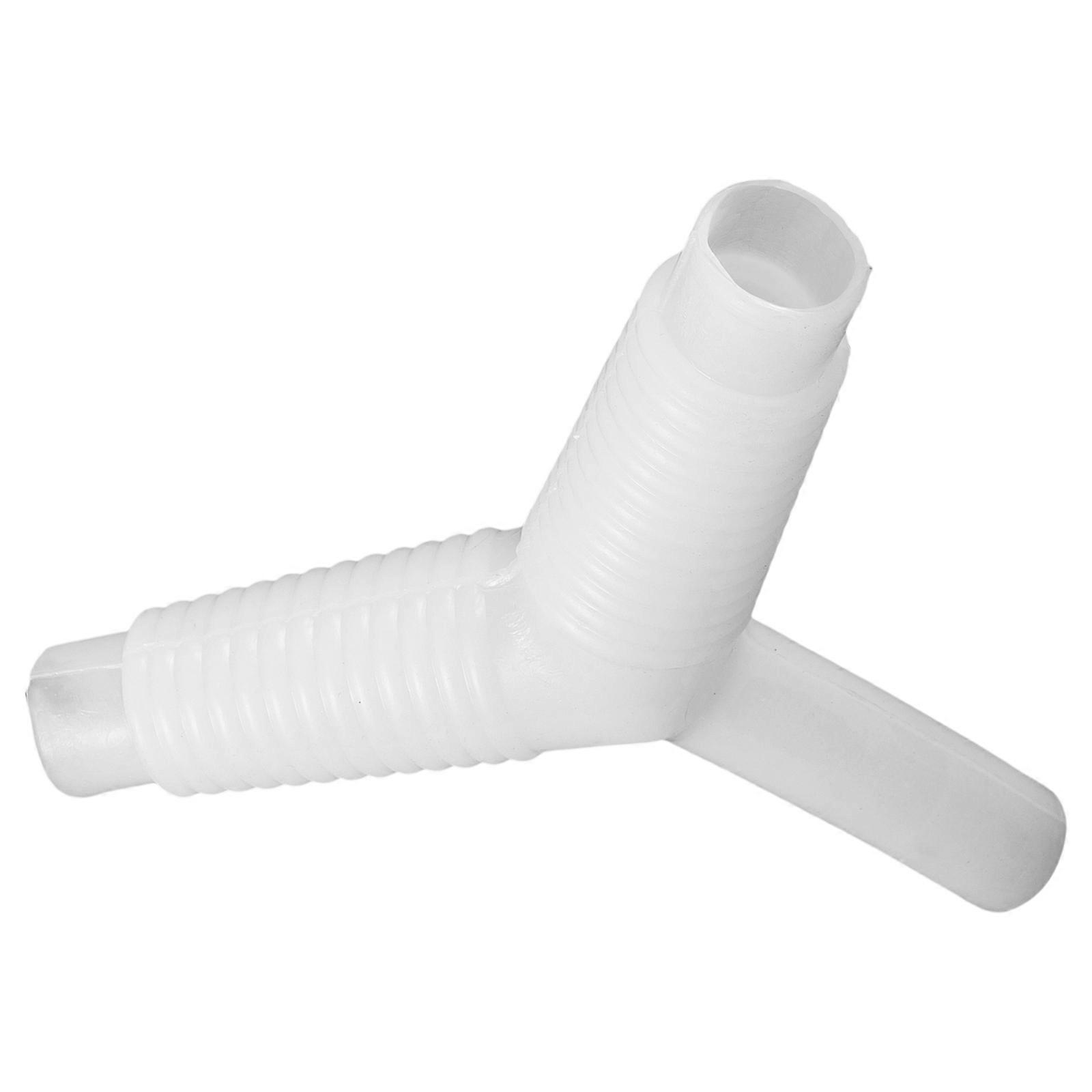 Silicone Washing Machine Pipe Connector Drain Splitter with Tool Durable Floor Drain Adapter for Washer and Dishwasher Drainage