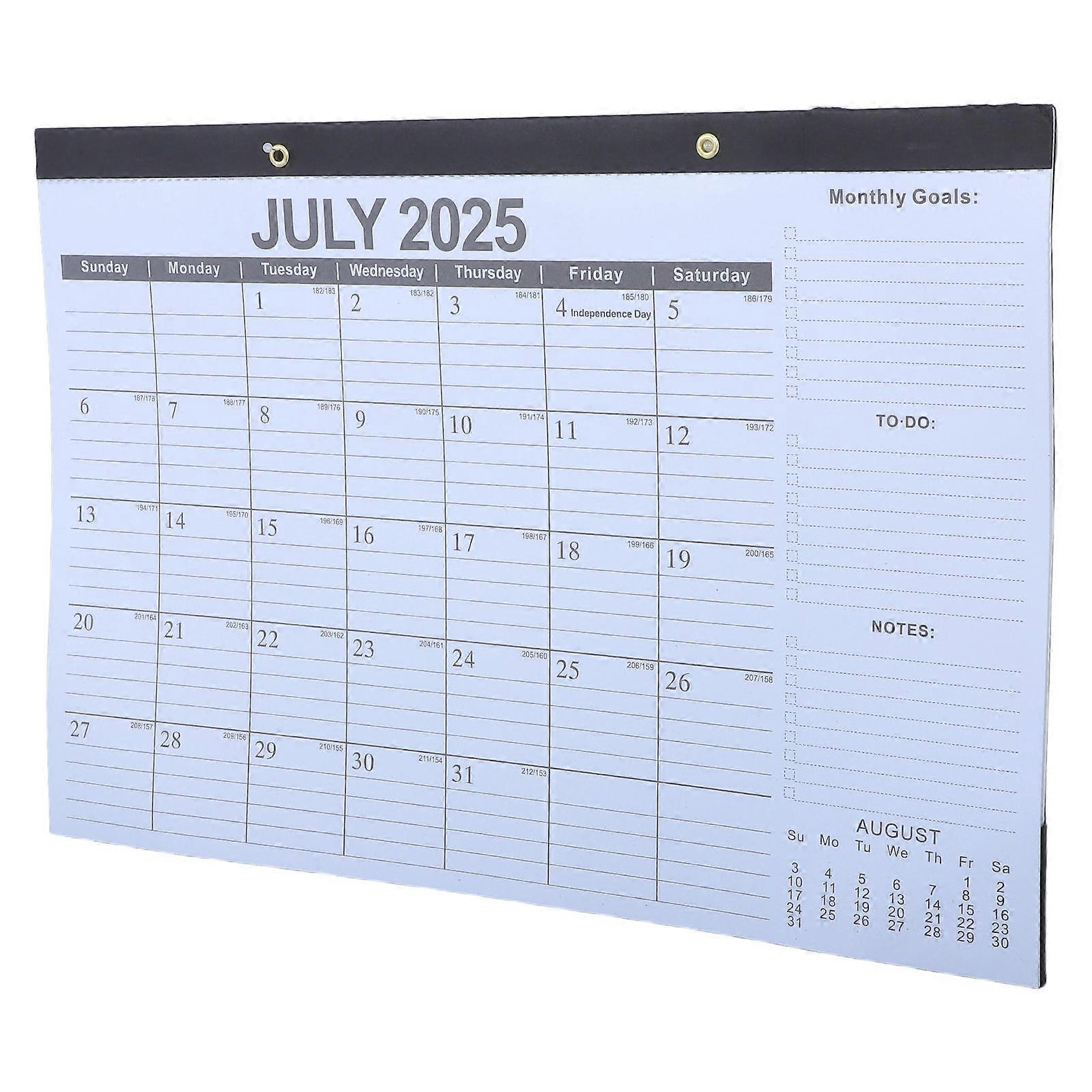 مخطط حائط التقويم الشهري تصميم كلاسيكي لمدرسة المكتب المنزلي 16.90X11.99X0.02In التخطيط 1 قطعة