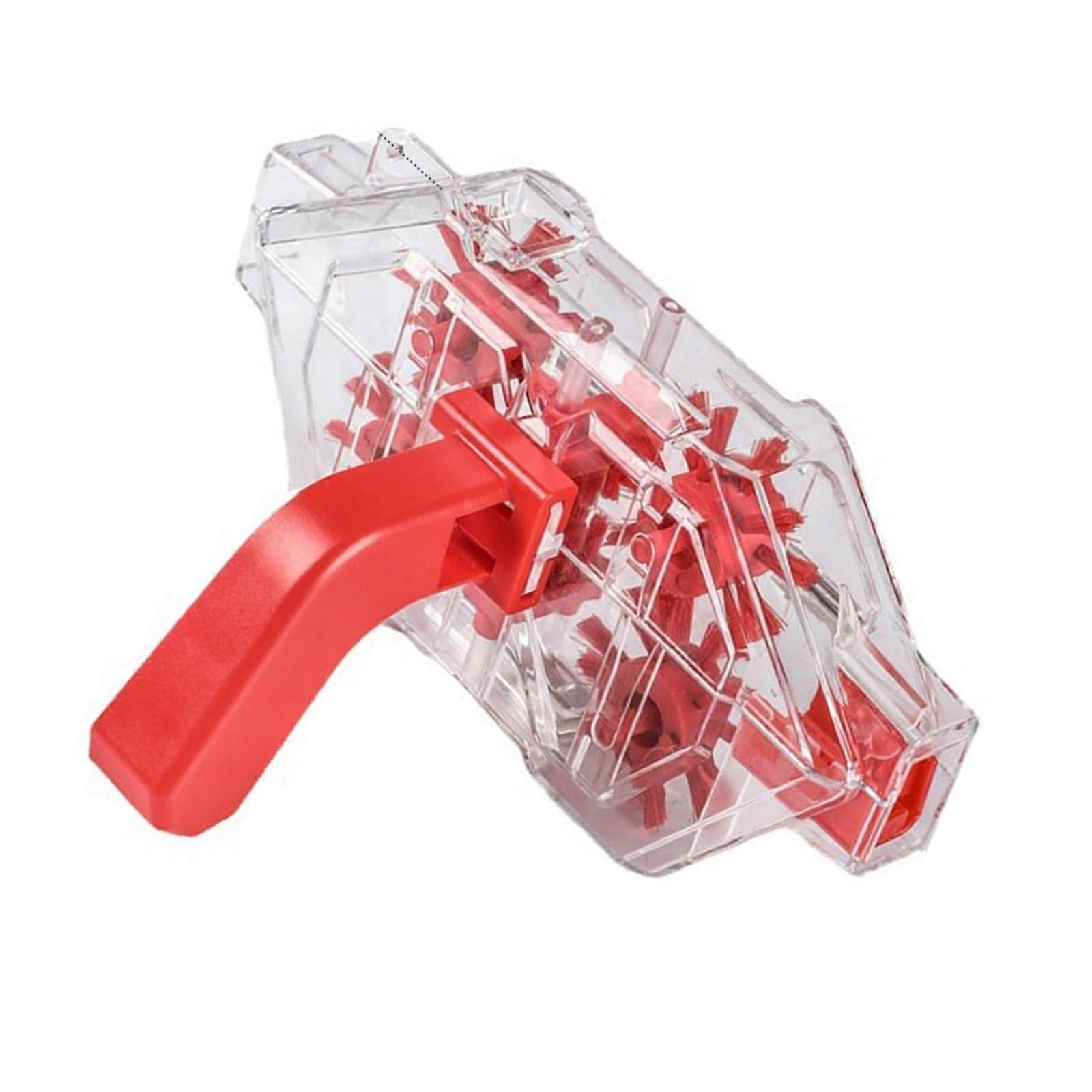 Transparent Bicycle Cleaner for Outdoor Use, Bicycle Chain Cleaning Brush, Easy-to-Use Cleaning Tool for Bikes
