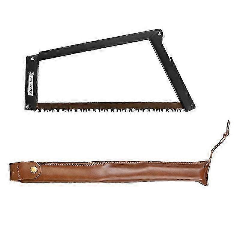 Folding Saw With Storage Pouch, Ideal For Camping, Backpacking And Hiking Adventures