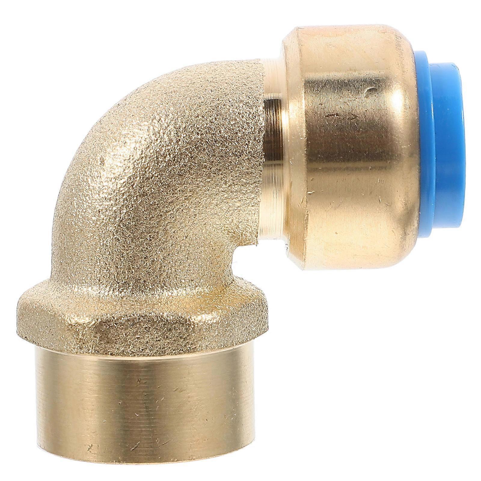 Elbow Union Coupling Copper Fittings For Rv Water System Quick Connection 1Pcs