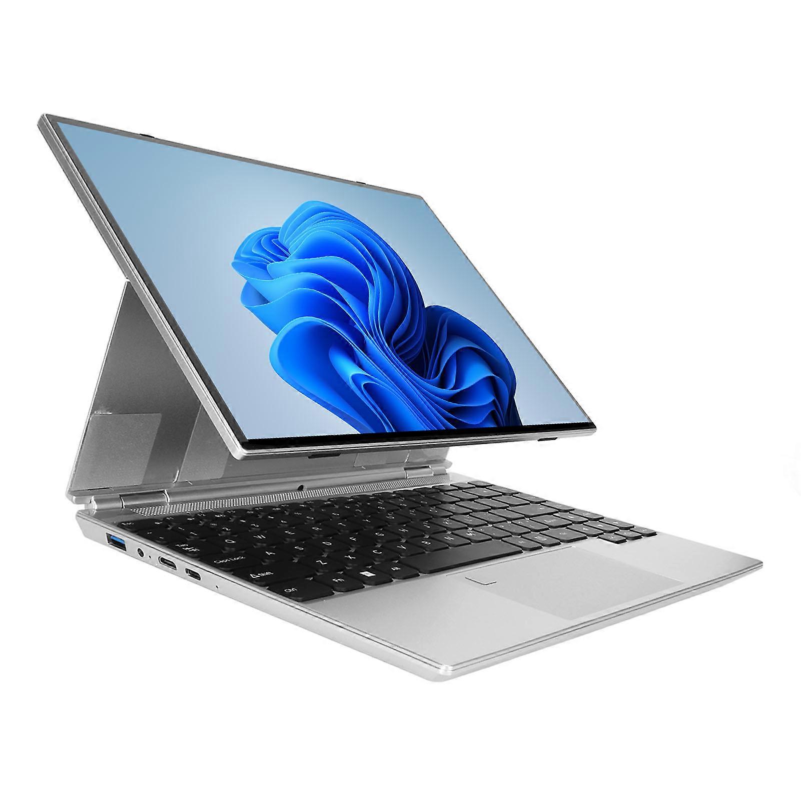 14 Inch Laptop Touch Display 16GB RAM Fingerprint Reader Quad Core RGB Backlit Tablet Laptop for Travel