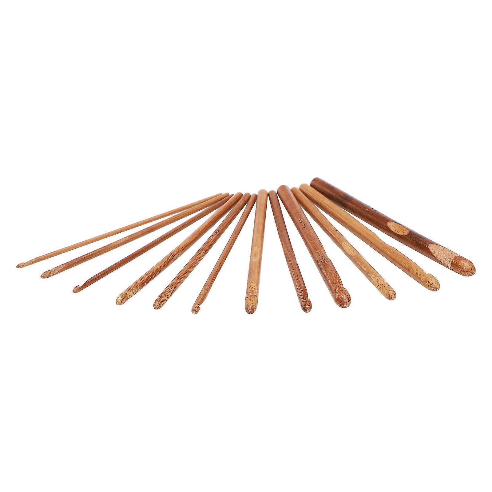 Afghan Crochet Hooks, High Hardness And Toughness Ensures Durability And Strength In Your Crafting Projects, Won'T Hurt Hands Or Damage Fabric (12