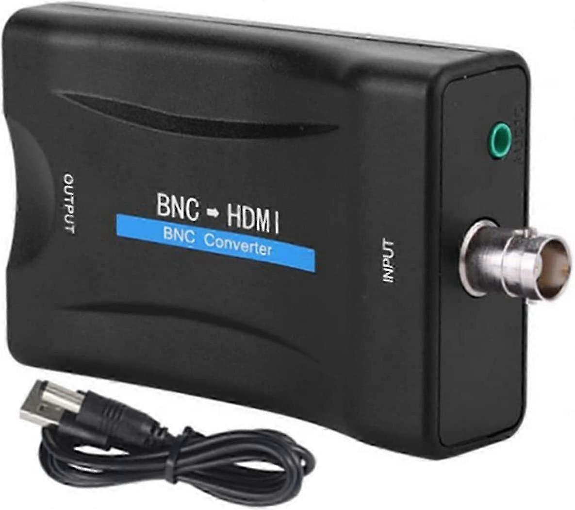 BNC till HDMI-konverteradapter Display HD 1080P/720P videoadapter Ny utgåva Ab