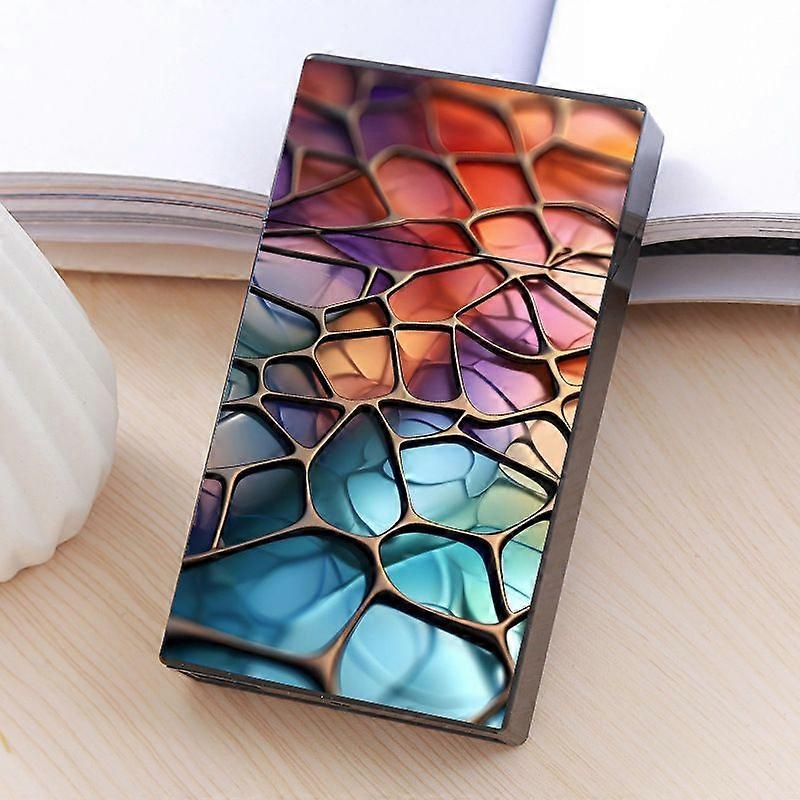 Cross-Border Women's Cigarette Box Empty Box, Small Size, Thin Cigarette Shell, Pressure-Resistant And Moisture-Proof Cigarette Box, Portable And Crea