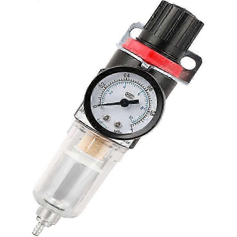Compressed Air Oil Water Separator Tool with Gauge Pneumatic Regulator Lubricator for Air Compressor