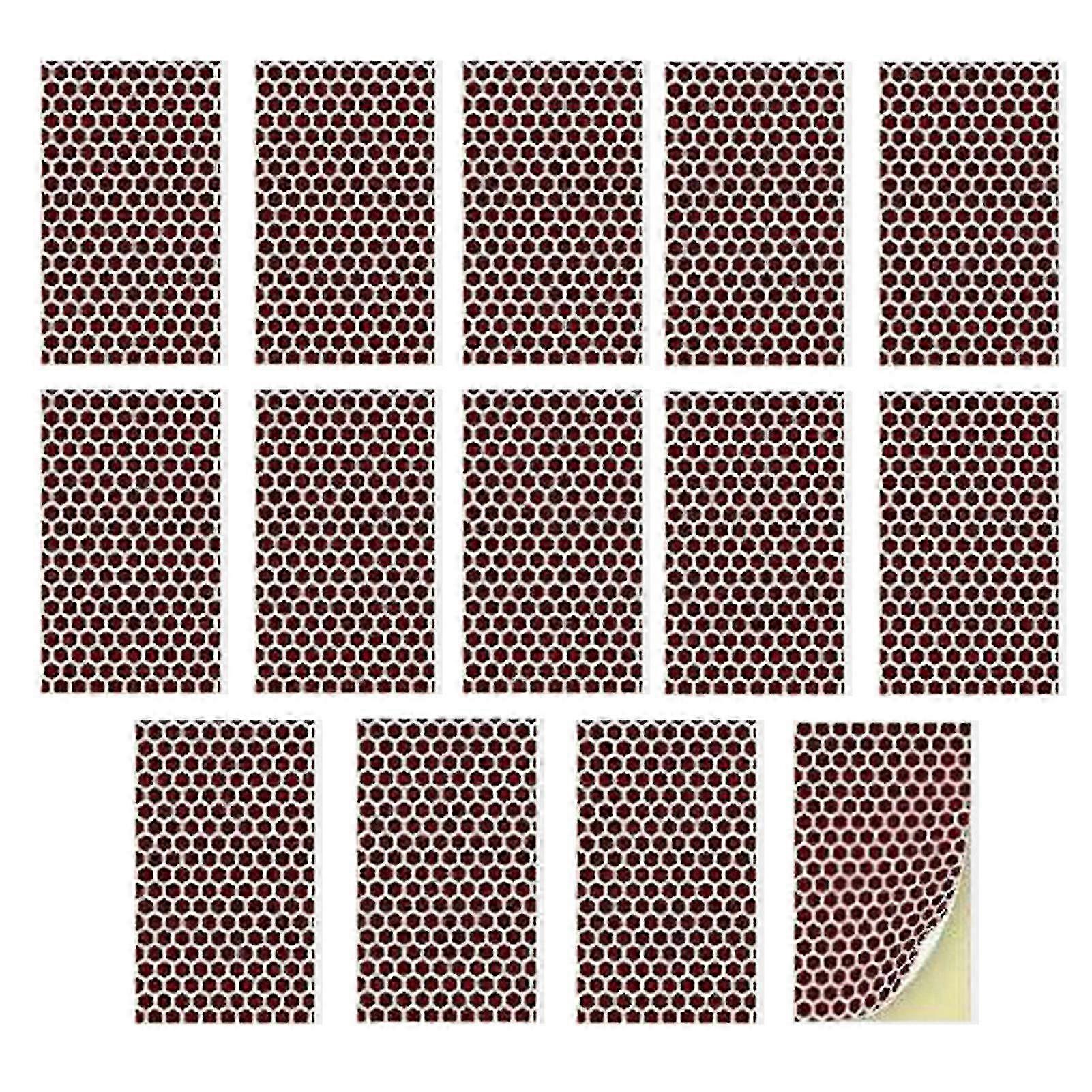 Self-adhesive Match Phosphorus Paper - Pre-cut Solid Match Striker Sheet - Honeycomb Shape - Candle Supplies