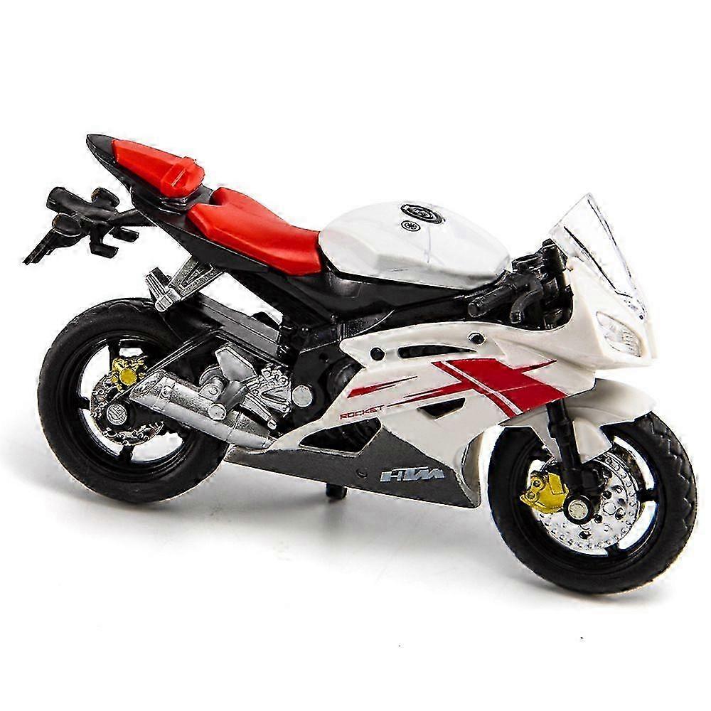 1/18 Scale Alloy Sliding Motorcycle Model for Kids' Decoration