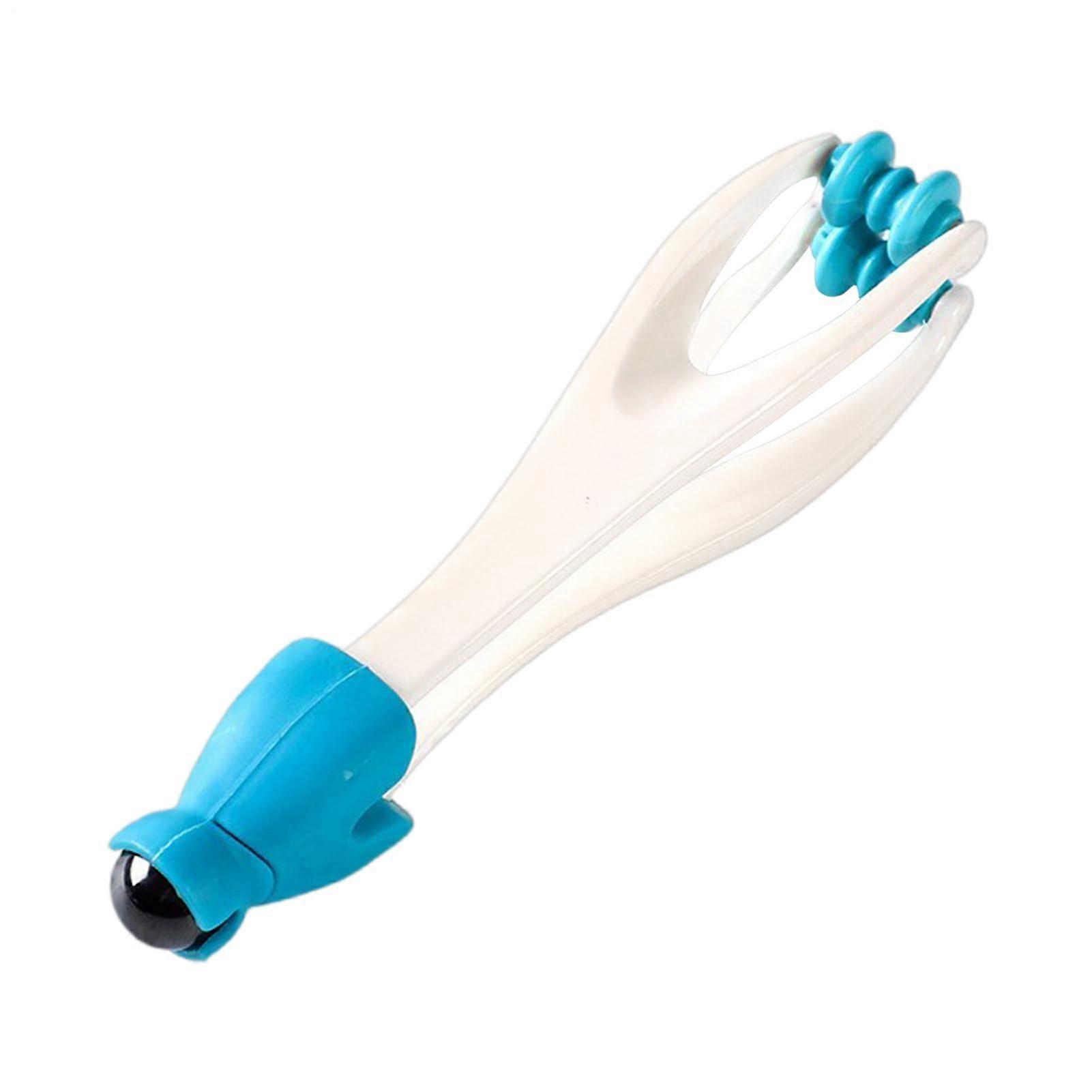 Fingerroller – Manual Massage Device, Portable Rolling Tool for Muscle Relaxation, Stress Relief Blue