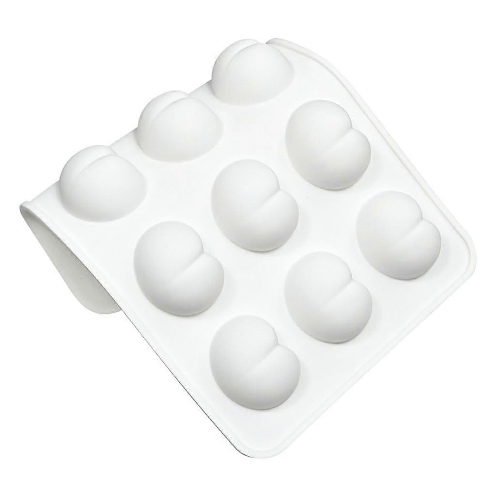 Delicate Pastry and Praline Molds, Dessert and Food Molds, Peach-Shaped Cake Molds, Cheesecake Molds, Salad Peach Mold
