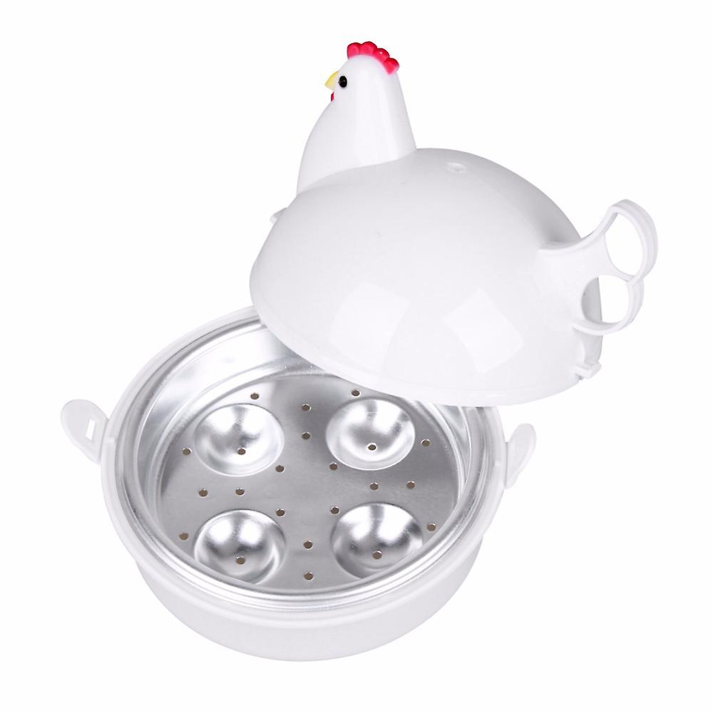 Creative Chicken Shape Microwave Egg Steamer Suitable For Breakfast Cooking