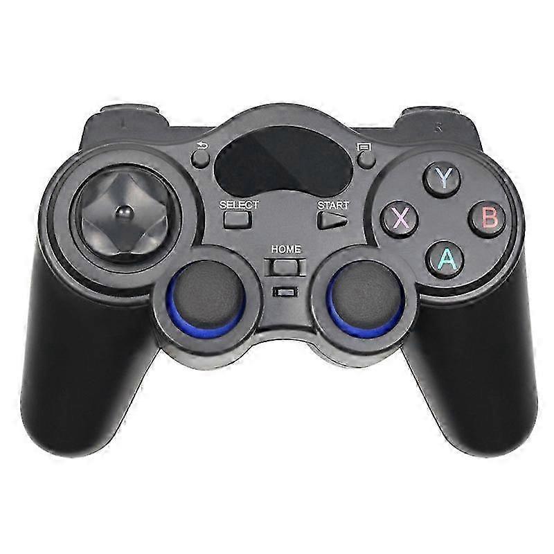 Android game controller 850M 2.4G controller PC360 wireless controller PS3 TV computer one generation 850M 2.4G handle with double adapter - black