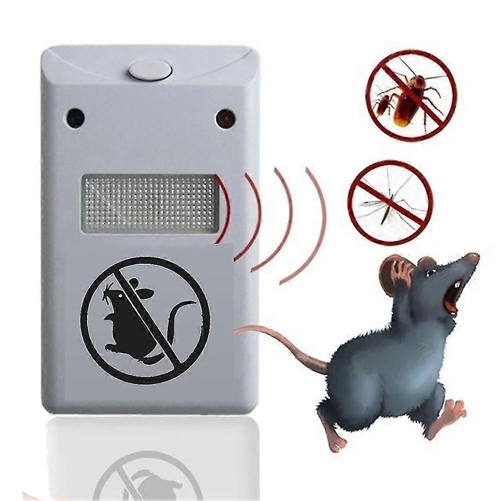Ultrasonic Electronic Pest Repeller For Home Warehouse Mouse Rat Mosquito Control With Smart Chip Technology