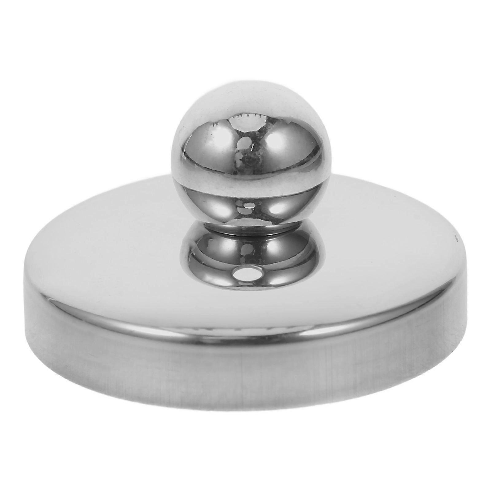 Tea Filter Strainer Teapot Lid And Reliable For Kitchen Use Teacups Silver 4.6 Cm 1Pack