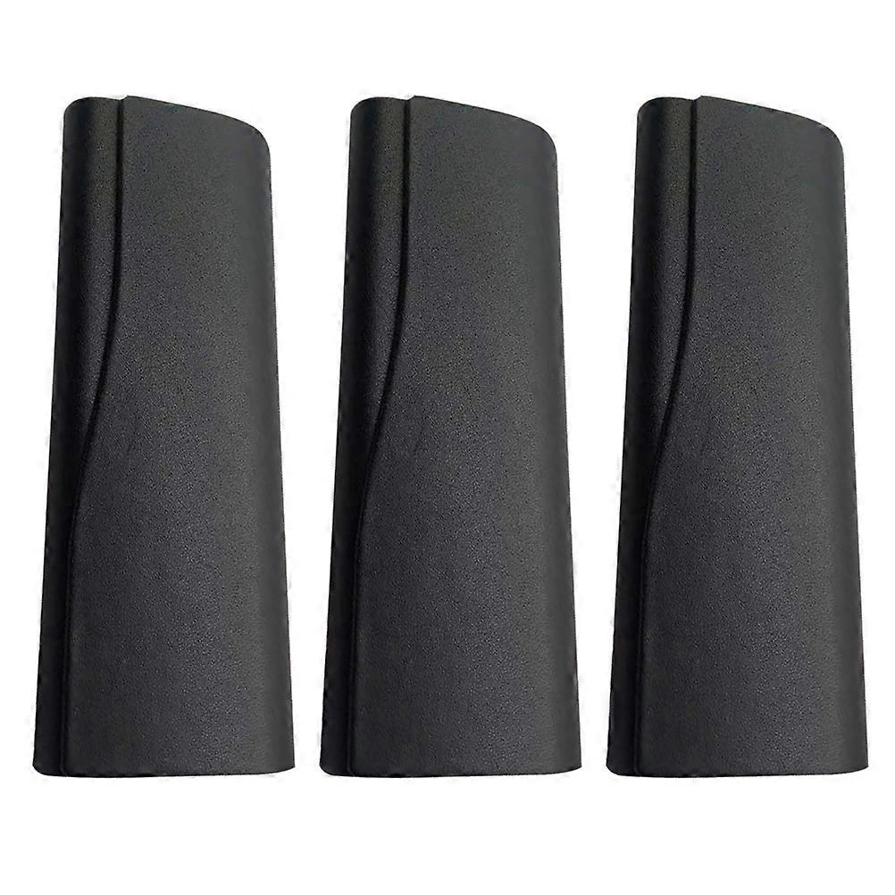 Case For Storing Glasses Simple Style Glasses Case Black Pu Material Dust Protection 3Set