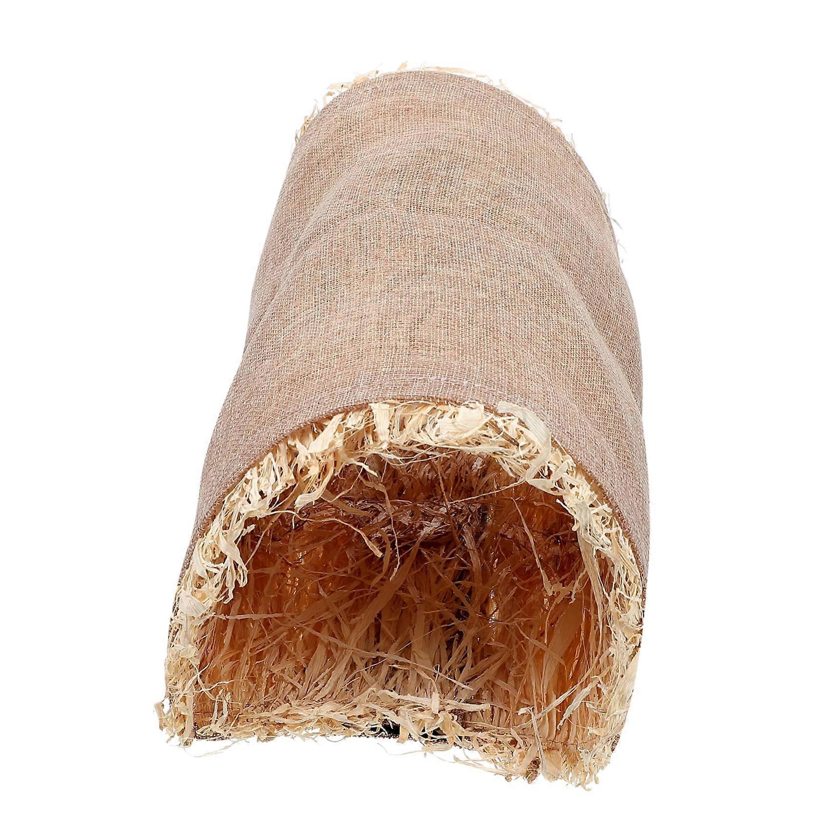 Small pet tunnel for rabbits and hamsters, interactive made of quality soft material for nesting, play, and hiding opportunities.