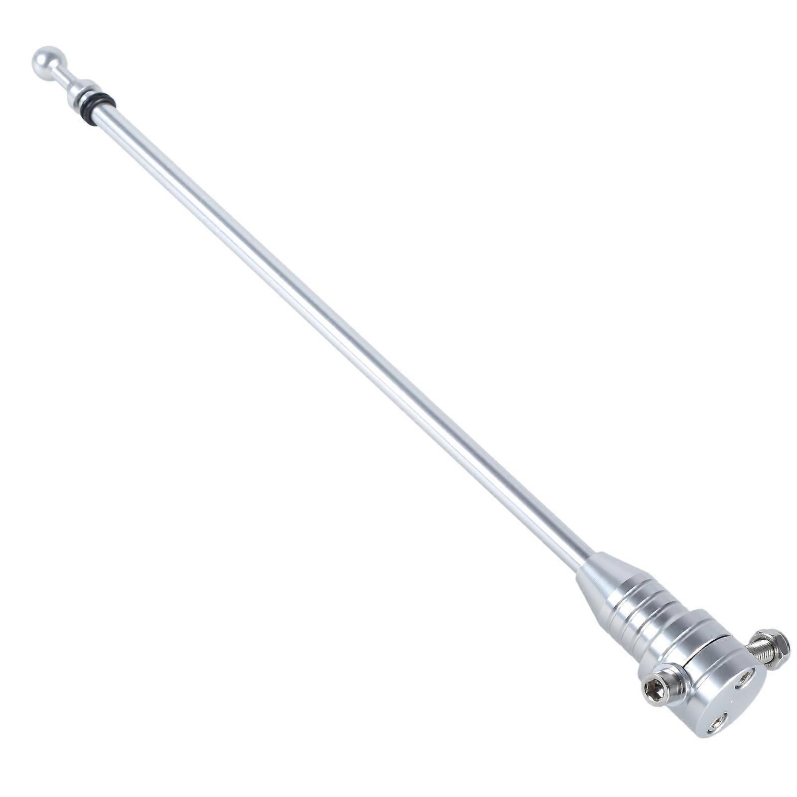Stable Flag Poles Outdoor Flag Poles Bracket Base Flag Poles Display Holder for Bicycles Flagpole Stand Motorcycle Silver