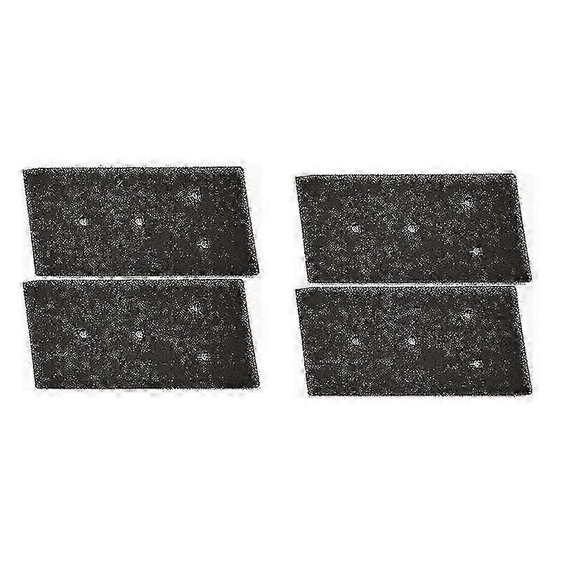 4-Pack Universal Tumble Dryer Filters, Reusable Mesh Screens for Dryer Vent Lint TrapsBlack SZRH A-B