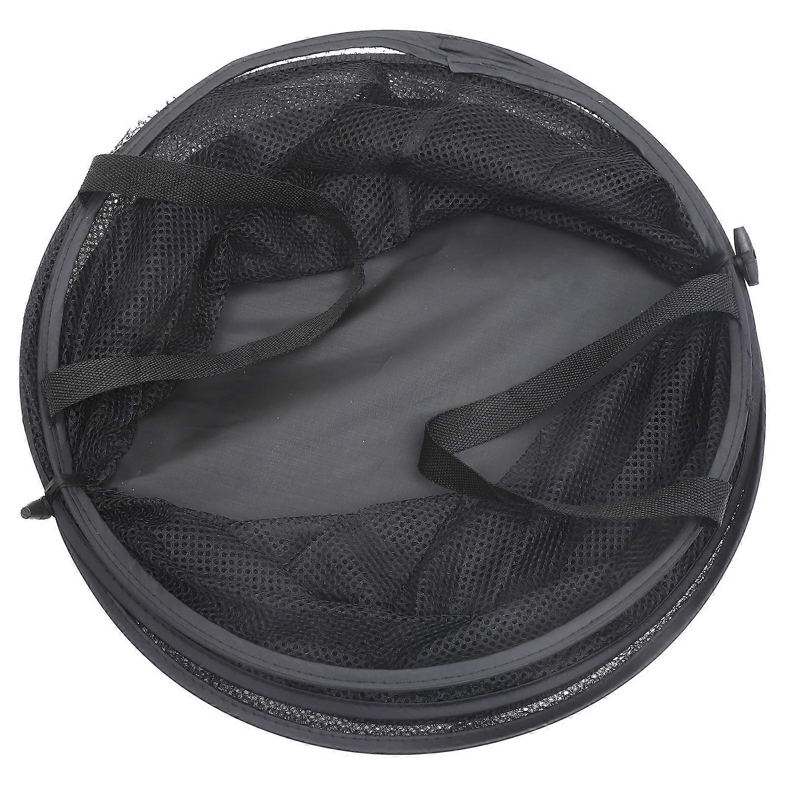 Household Laundry Basket Rectangular Clothes Storage Home Bathrooms 60X40X40CM Collapsible 1Set