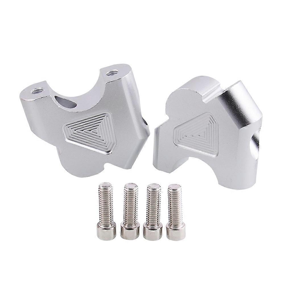 Motorcycle Handlebar Riser Aluminum Alloy Pivoting Connector for Handlebars Clamp