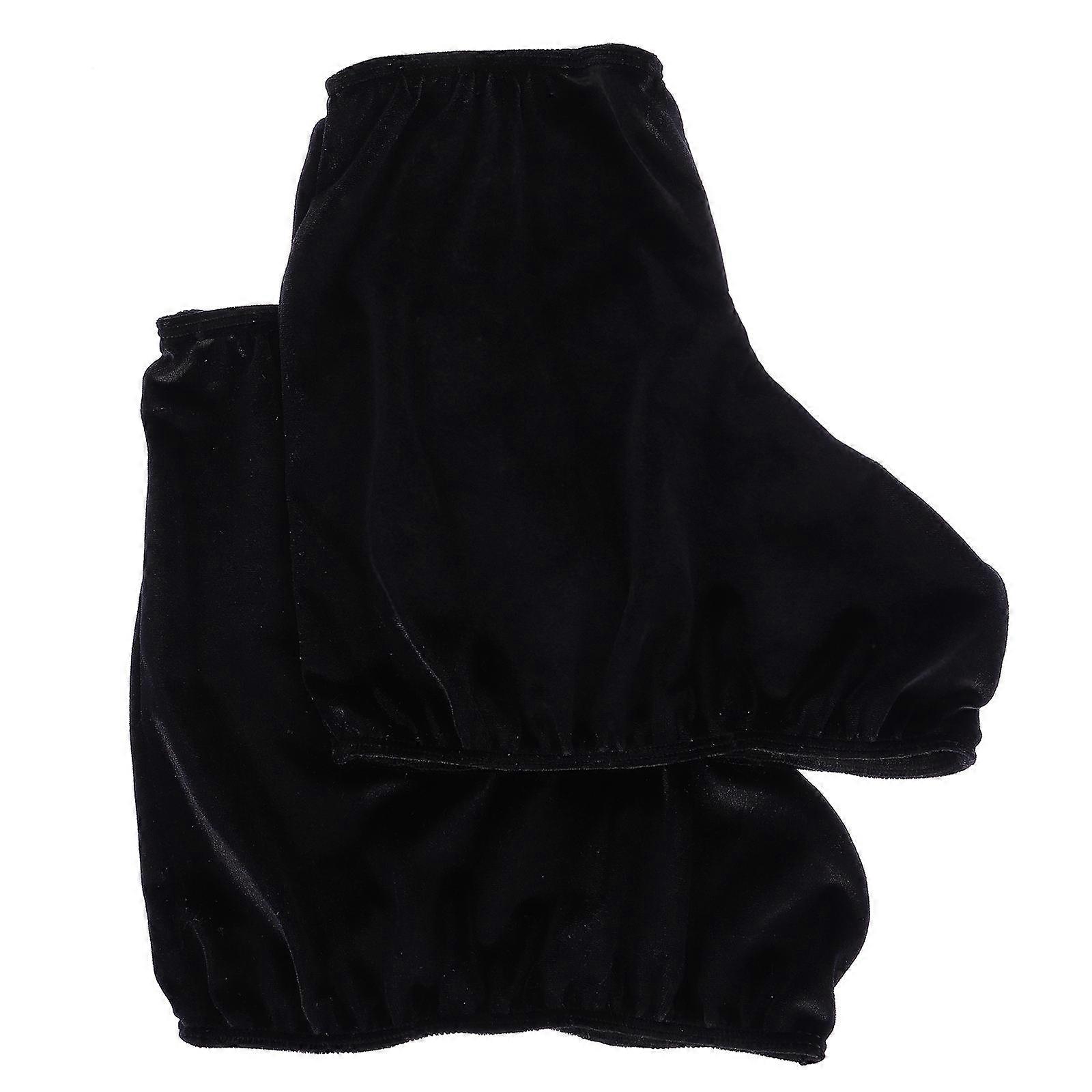 Elastic Velvet Roller Skate Covers Pair Durable Comfortable Skating Shoe Protectors Accessory