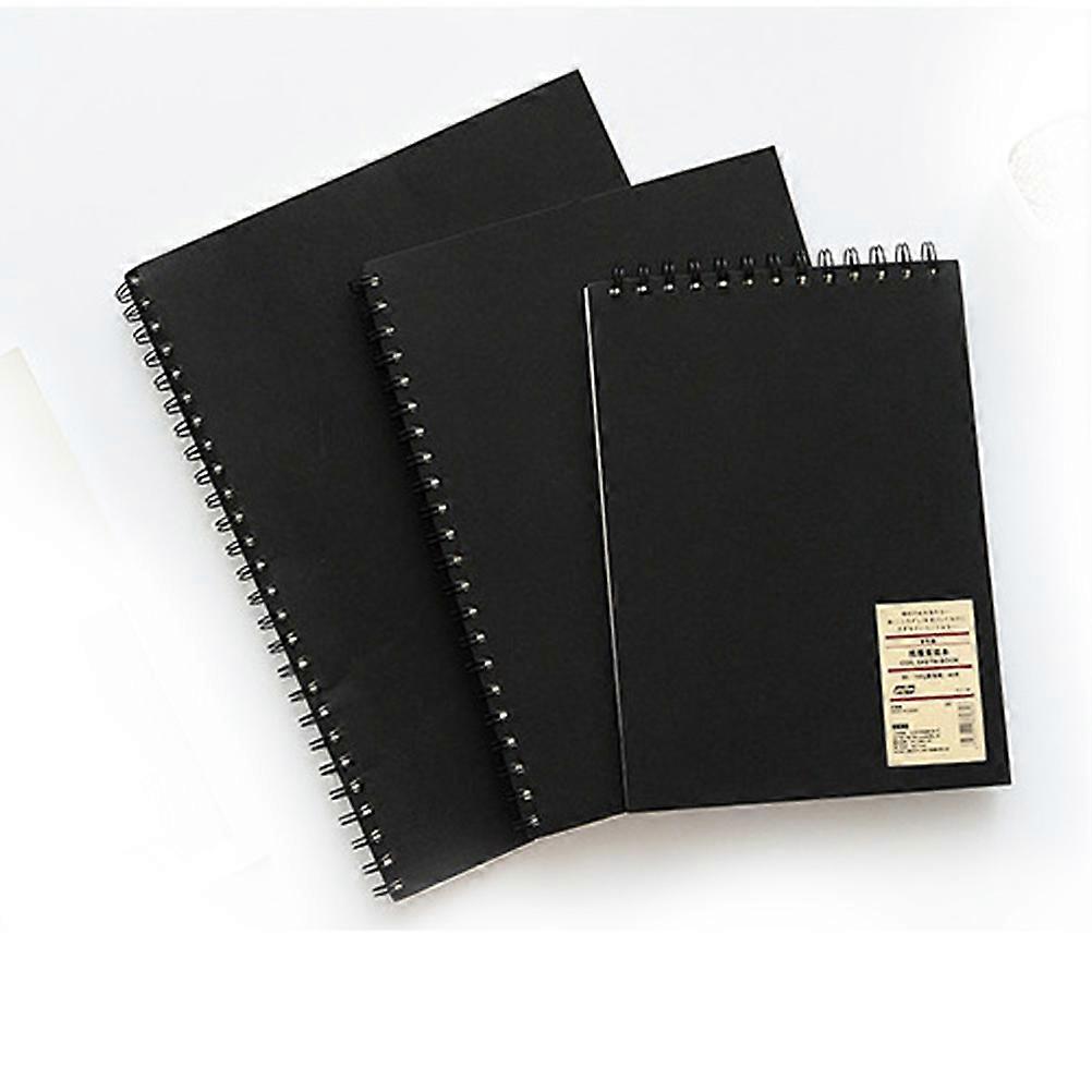 Khaki Spiral Notebook with Thick Large Paper Pages for Drawing B5 Size
