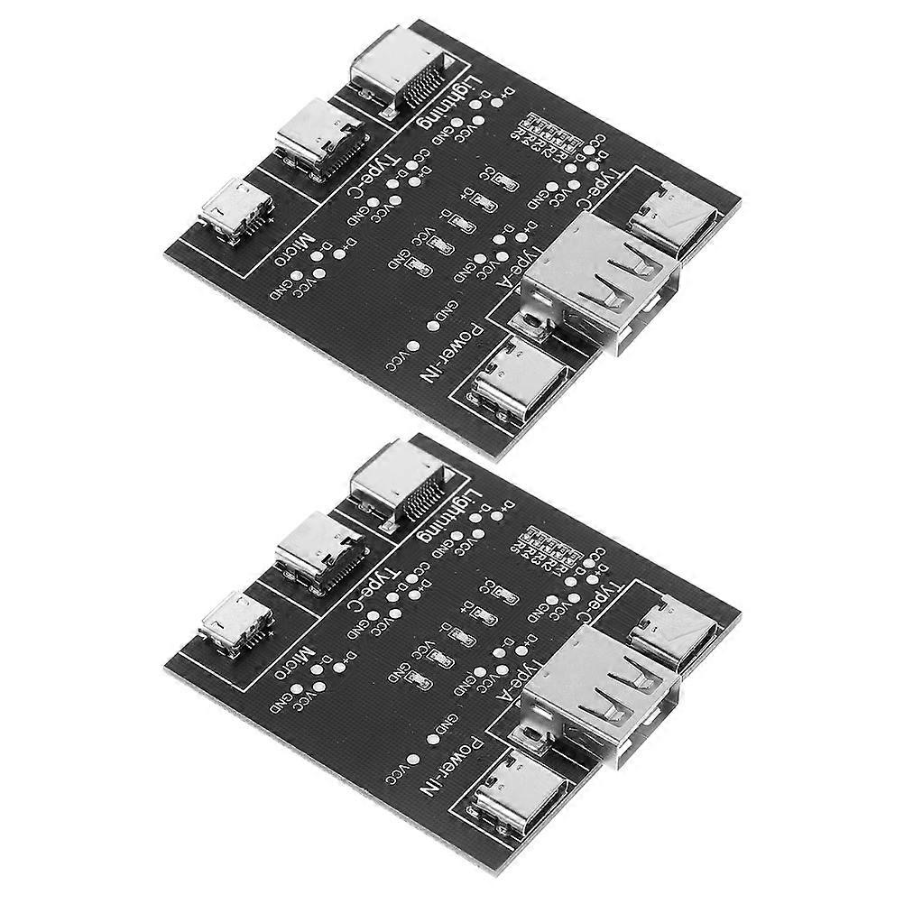 Usb Tester Tool Data Cable Tester For Usb Cables Workshop Copper 2Set