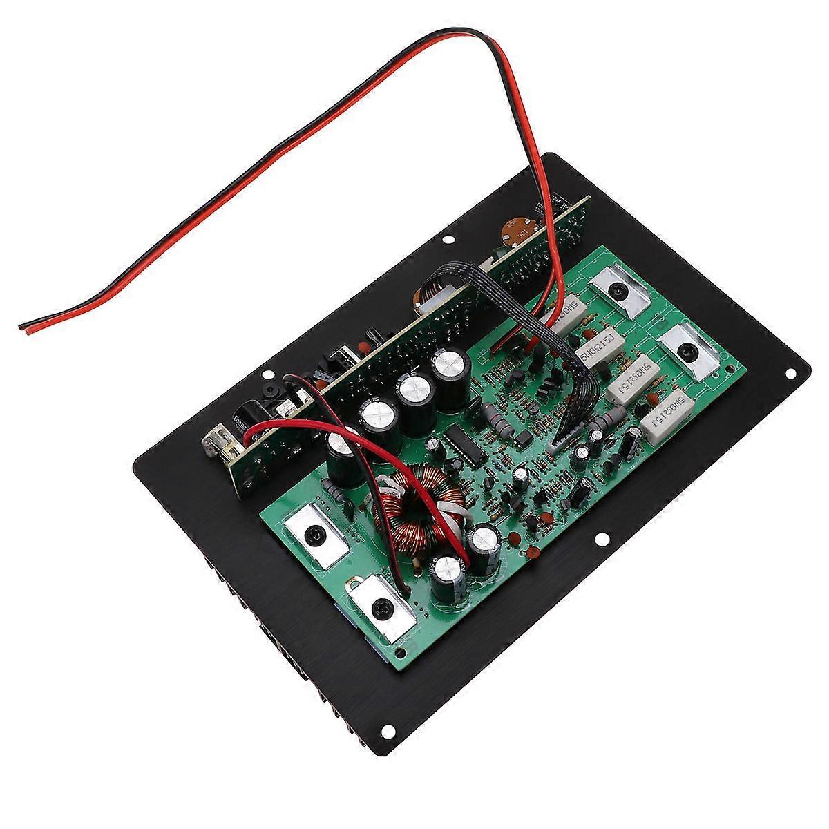 Audio Amplifier Mainboard Amplification Metal and Plastic Durable and Safe 23.5X15.5X5cm 1Pack