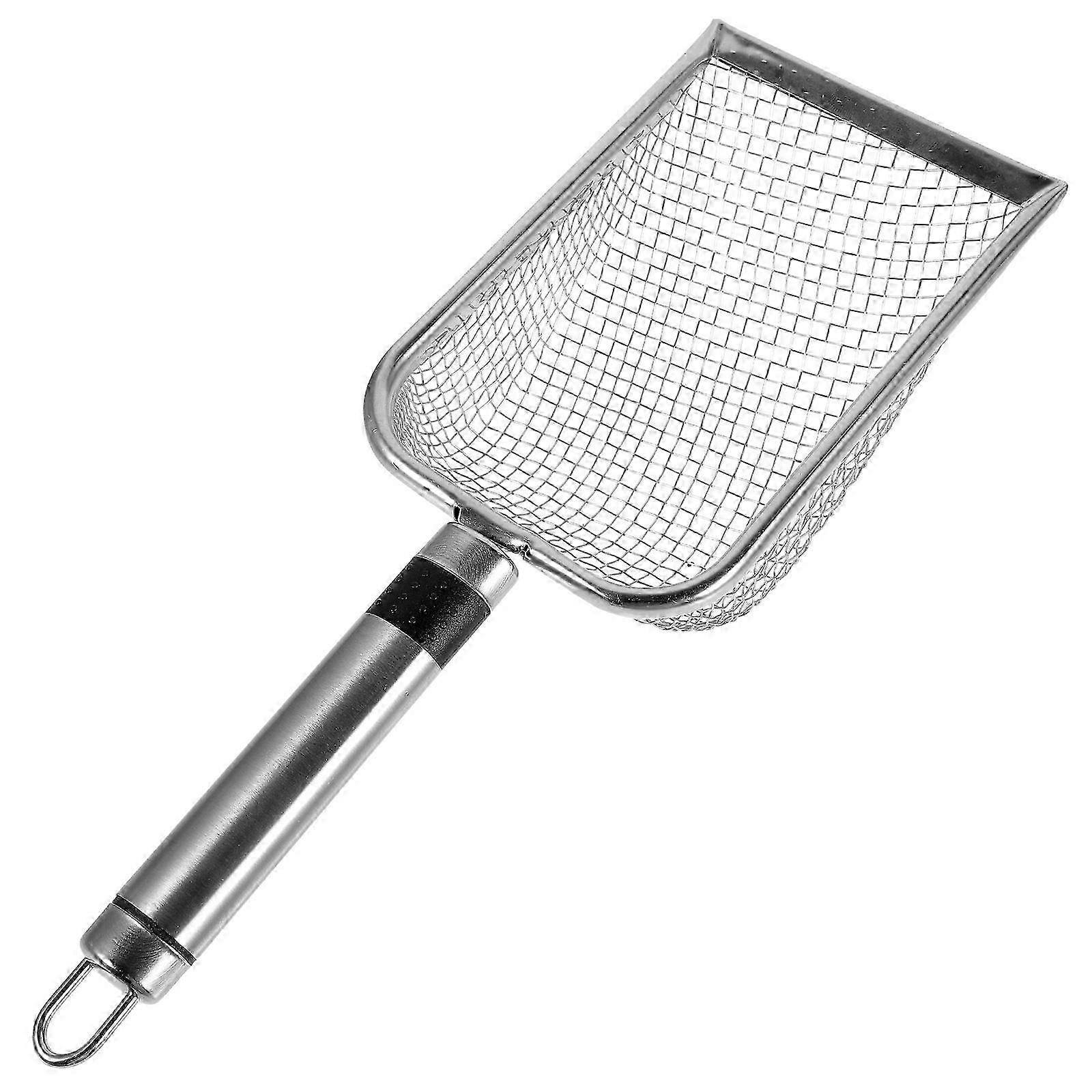 Sand Filter Dig Shovel Large Beach Shovel Multi-use Filter Shovel Beach Sand Shovel Mesh Shovel