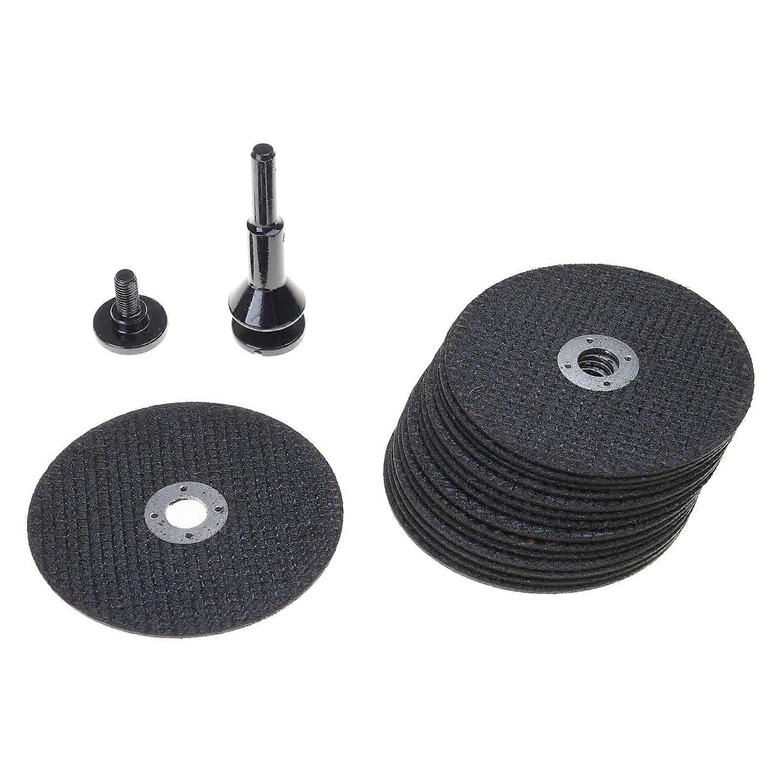 Completes Angles Grinder set with 15pcs Grinding Discs & Extension Rod Upgrades for Versatile Metalworking Application Multicolor