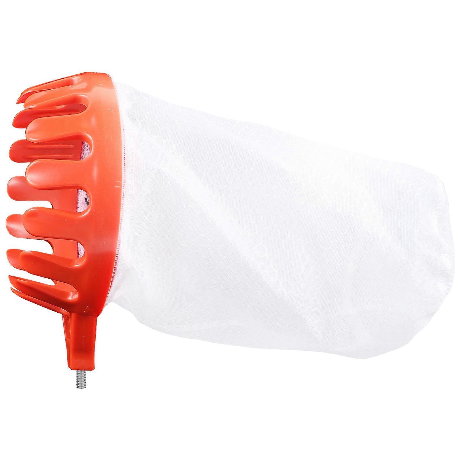 High Reach Fruit Picker Fruit Picker Basket Detachable 30x22cm Plastic For Home Use 1Set