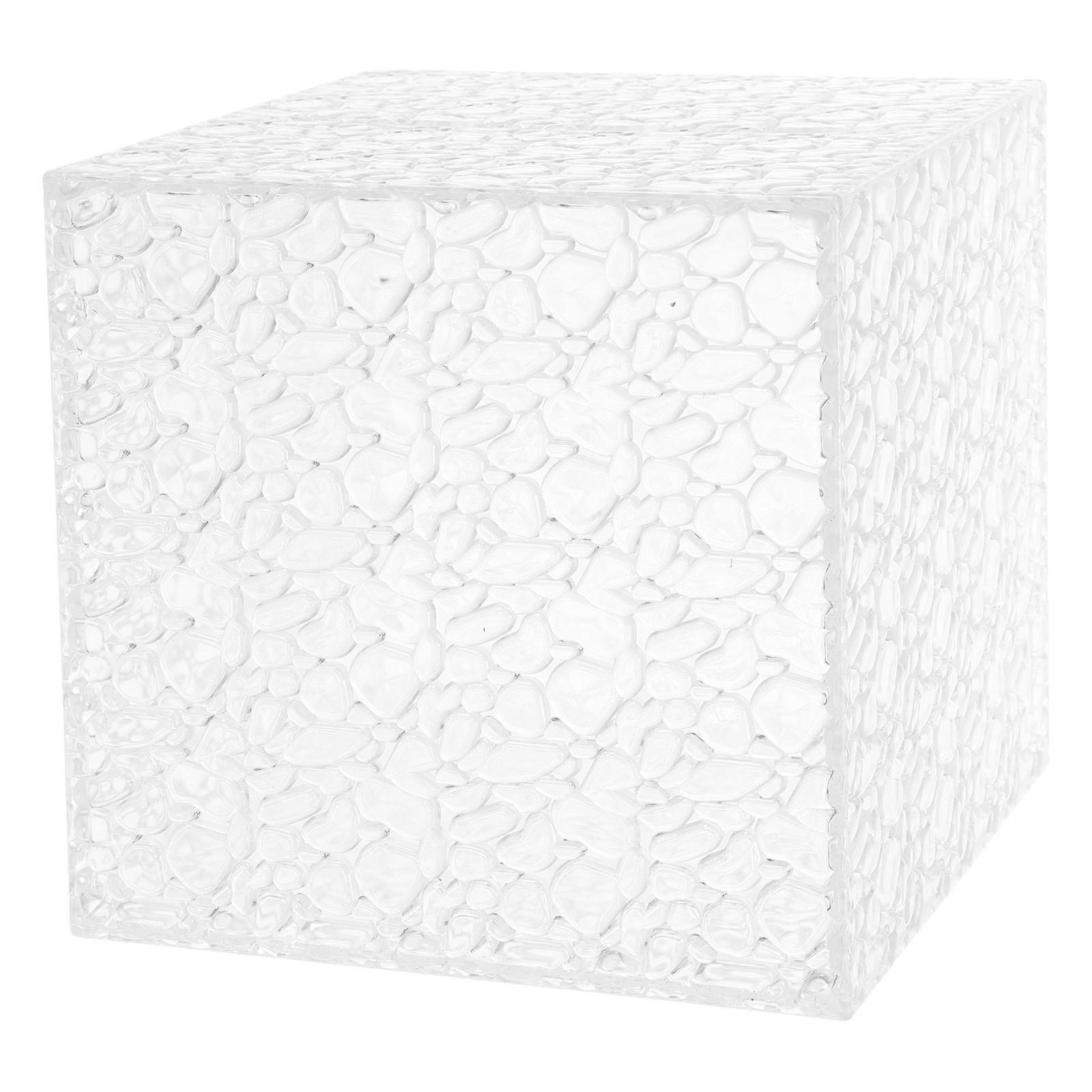 Transparent Acrylic Piggy Bank for Cash Effective Saving Tool and Decorative Storage Cube for Home and Desktop Use