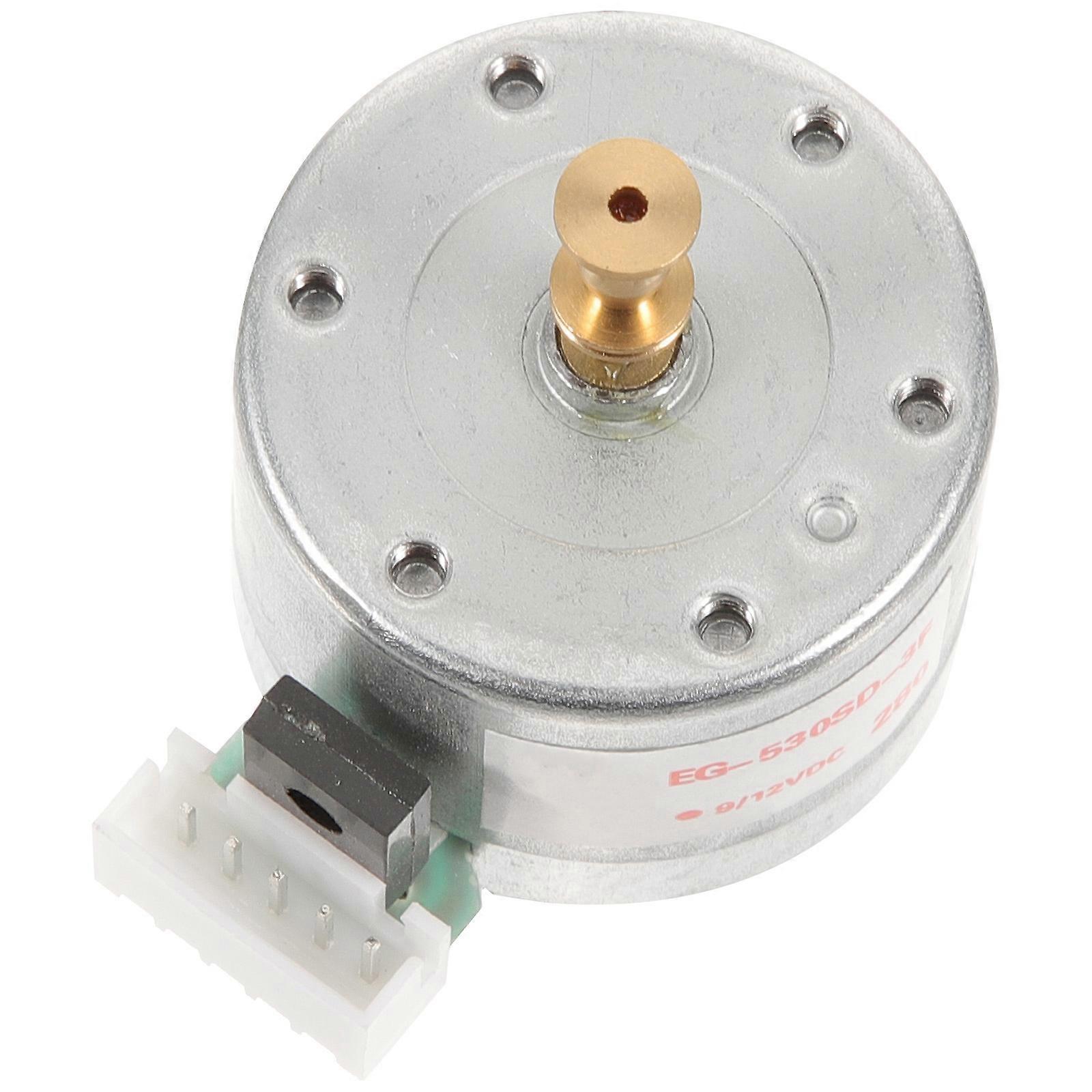 Record Player Parts Turntable Motor Electric Motor For Music Setup Sleek Design Silver Color 1Pcs