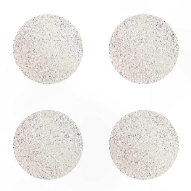 4-Pack Heat-Resistant Cup Mats, Double Layer Faux Leather Coasters, Waterproof & Durable for Kitchen Use