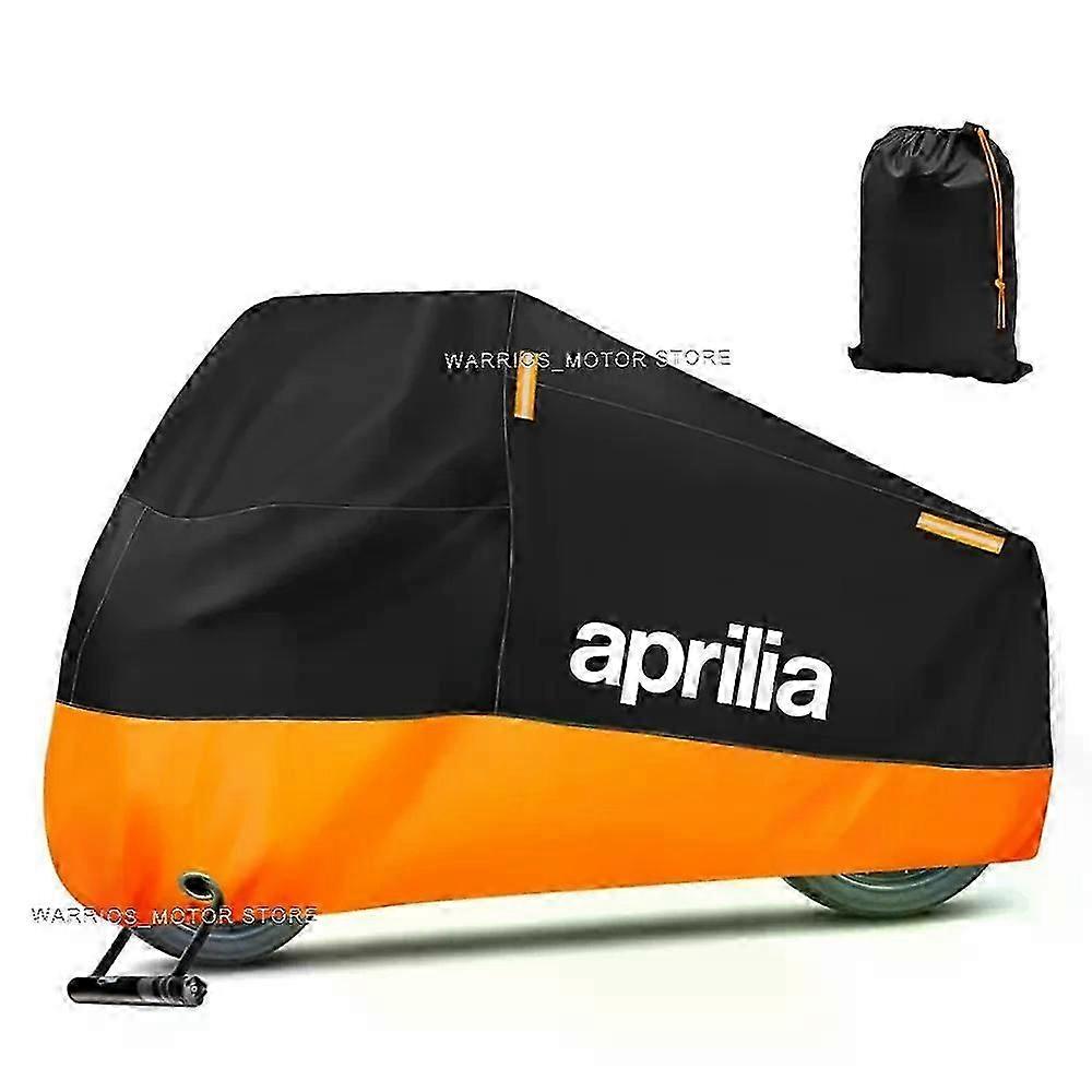 Aplica-se à capa de motocicleta à prova d'água ao ar livre Scooter UV Protector Capa de chuva para Aprilia RSV4 RS660 RS4 RS125 Tuono V4 APR GPR150 125 250