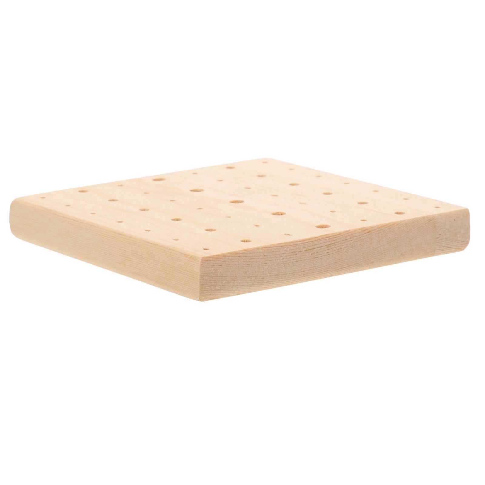 Durable Wooden Display Base for Clay Dolls, Figurines & Pottery – Stable Support for Sculptures & Dolls, Ideal for Craft Enthusiasts